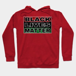 Black Lives Matter - Pan African - Back Hoodie